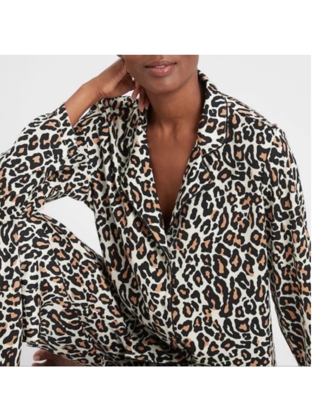 Banana Republic Leopard Print Pajama Set - Women’s Sleepwear